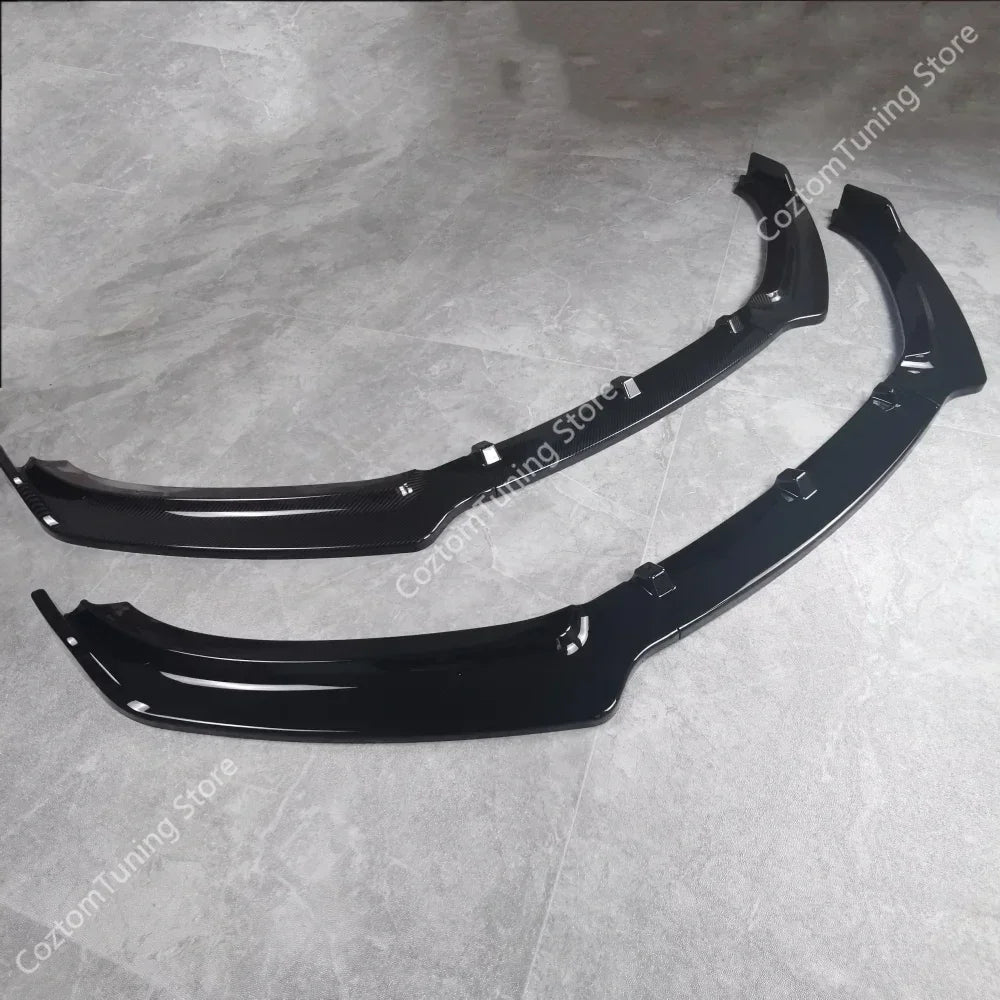 Front Bumper Lip Spoiler Splitter Kit – For Audi A4 B8.5 Facelift Standard/Base (2012–2016, Saloon & Avant)