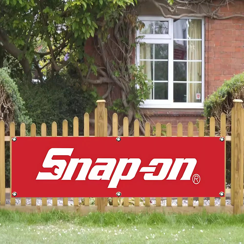 Snap-On Tools Banner Flag – Garage Wall Art