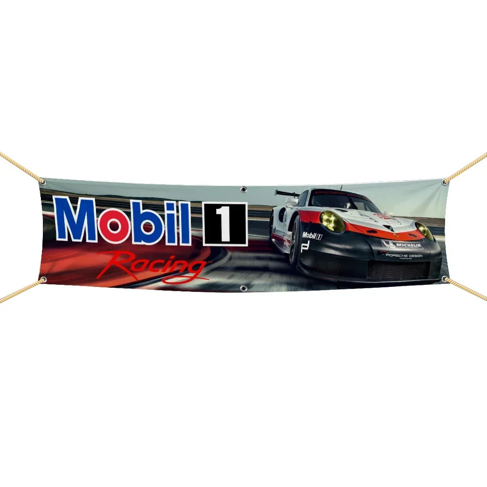 Car Banner Flag – Garage Wall Art
