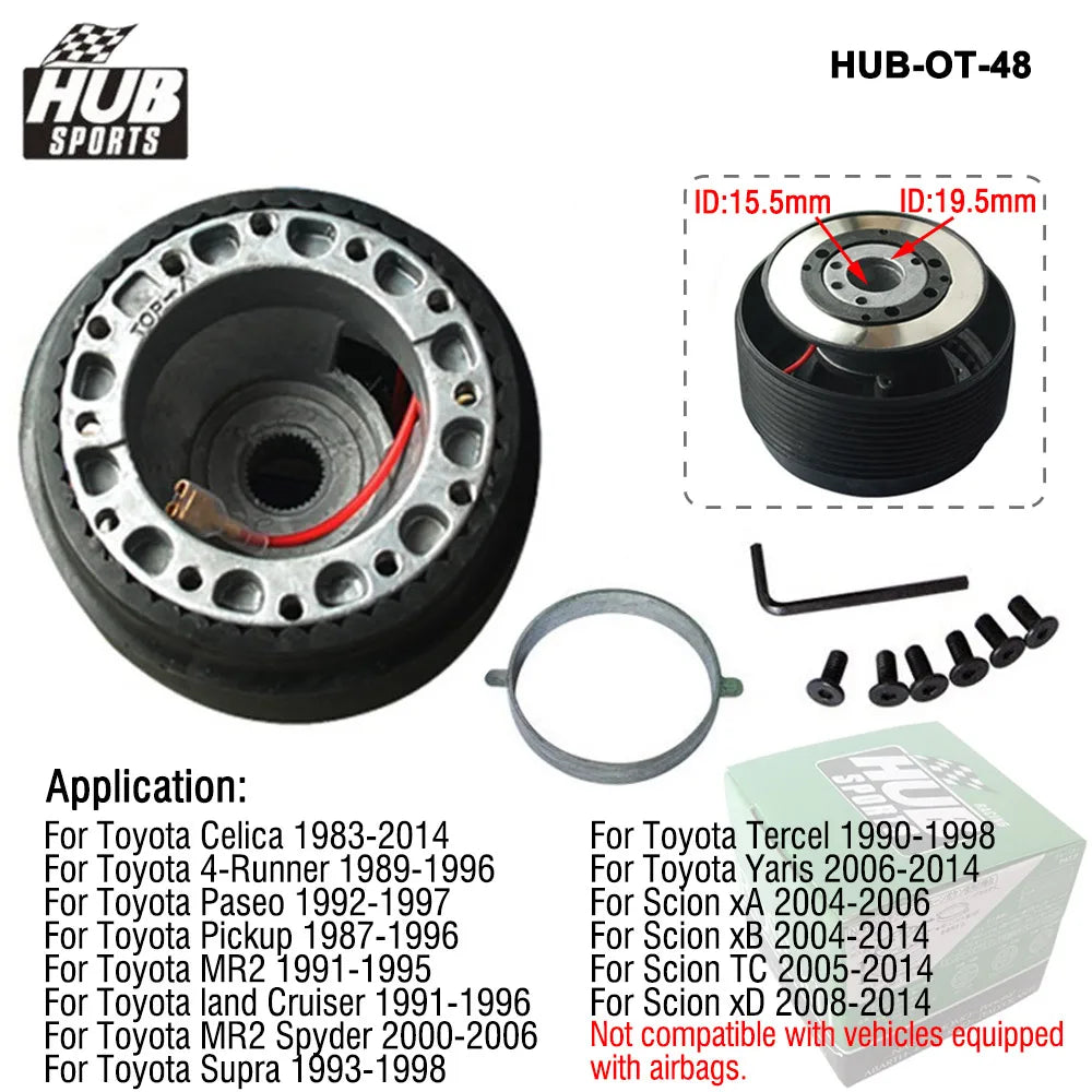 Toyota Altezza / Lexus IS200 (6-Bolt JDM Hub Adapter)