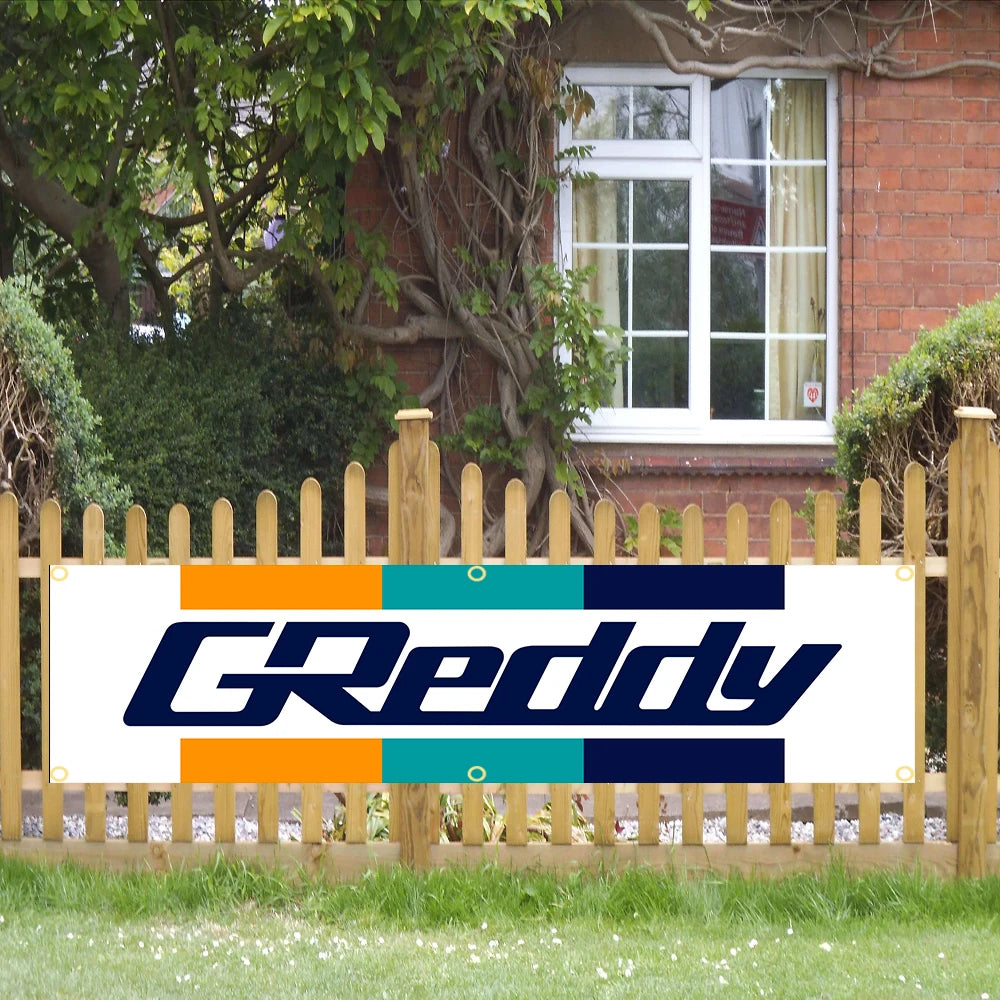 Greddy Banner Flag – Garage Wall Art