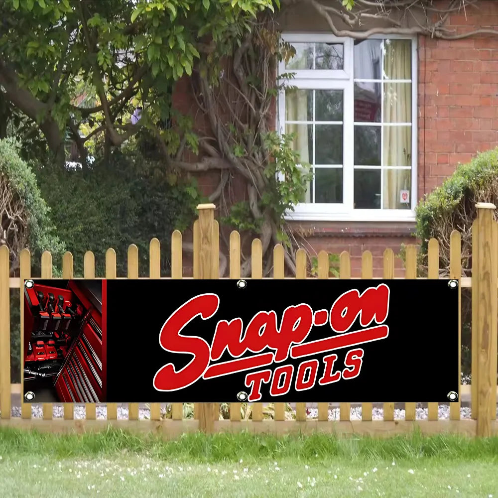 Snap-On Tools Banner Flag – Garage Wall Art