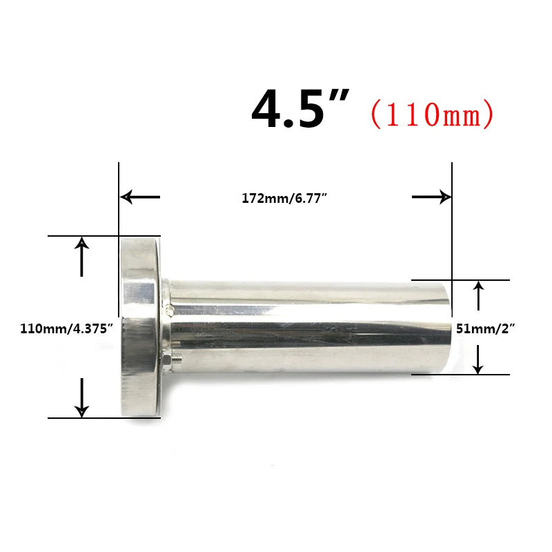 Universal Adjustable Car Exhaust Muffler Silencer