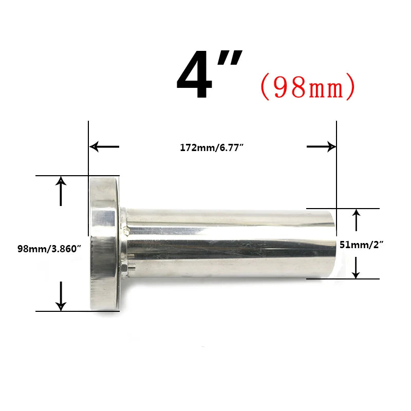 Universal Adjustable Car Exhaust Muffler Silencer