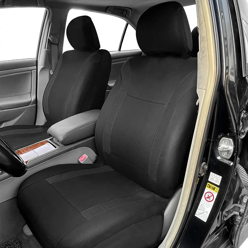 Universal Breathable Car Seat Covers – Air Mesh & Polyester Fabric