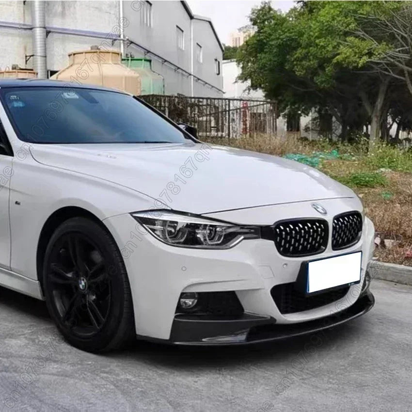 Front Bumper Lip Spoiler Splitter Kit – For BMW F30/F31 3 Series M Sport (2012–2018)