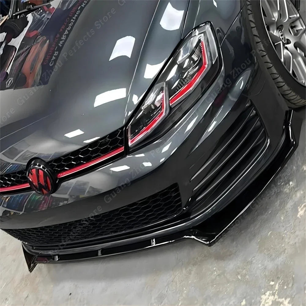 FRONT SPLITTER V.1 VW GOLF 7 Golf GTI GTD GTE R 7 7.5 (2013-2016)