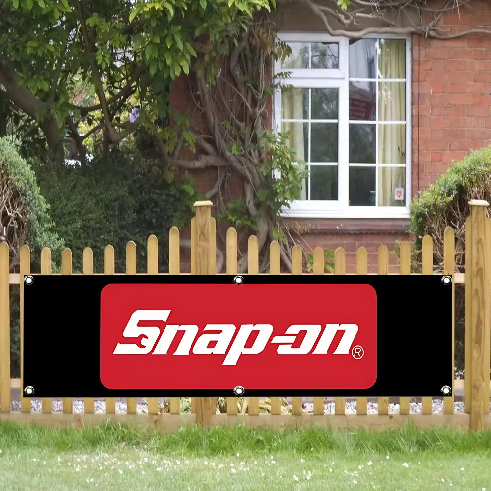 Snap-On Tools Banner Flag – Garage Wall Art