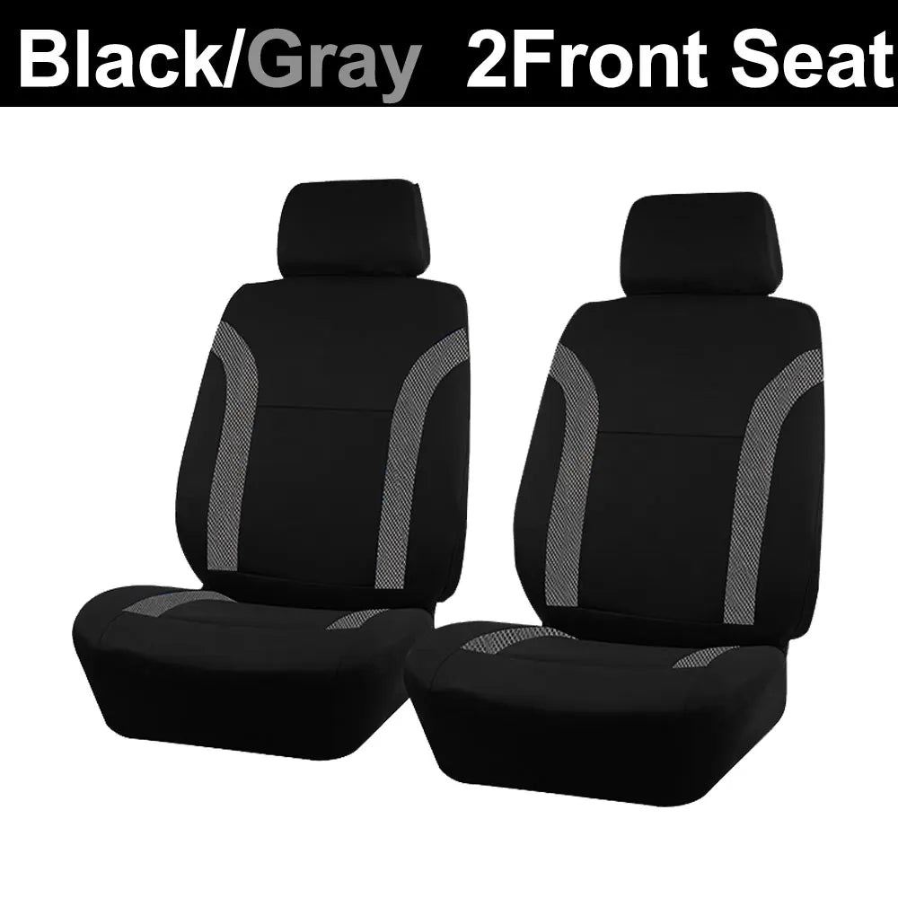 Universal Breathable Car Seat Covers – Air Mesh & Polyester Fabric