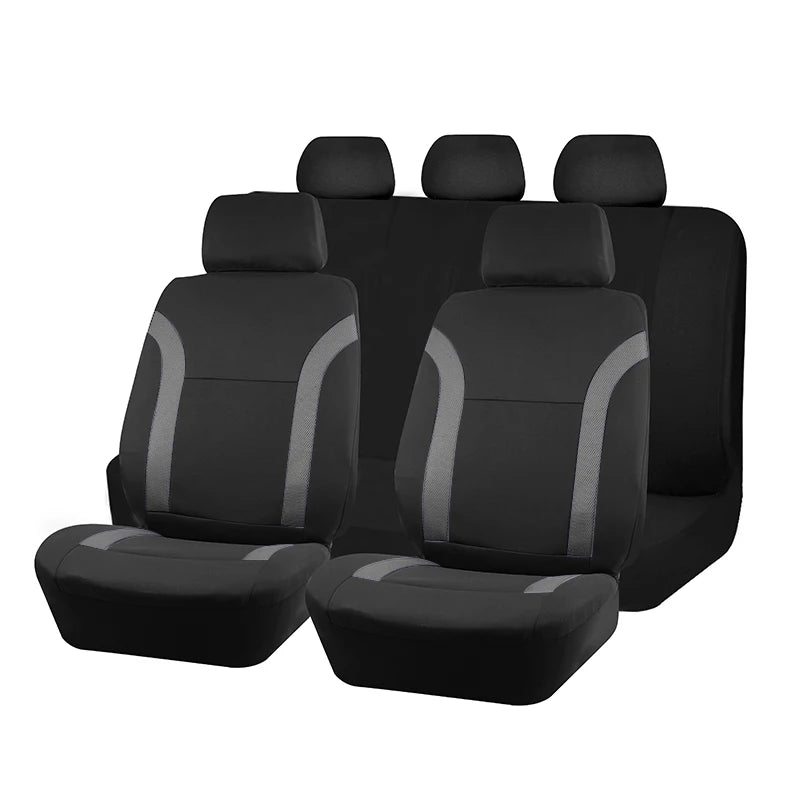 Universal Breathable Car Seat Covers – Air Mesh & Polyester Fabric