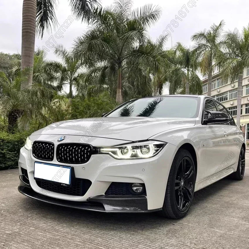 Front Bumper Lip Spoiler Splitter Kit – For BMW F30/F31 3 Series M Sport (2012–2018)