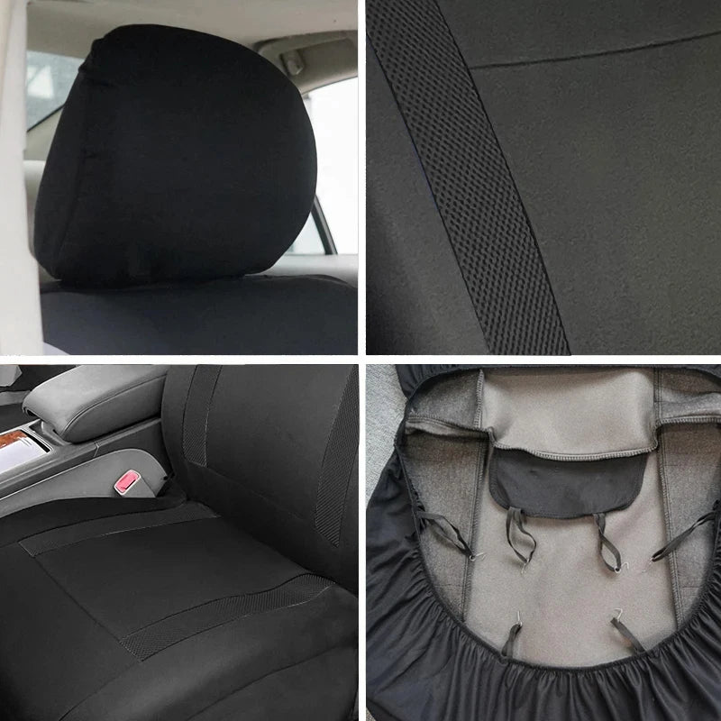 Universal Breathable Car Seat Covers – Air Mesh & Polyester Fabric