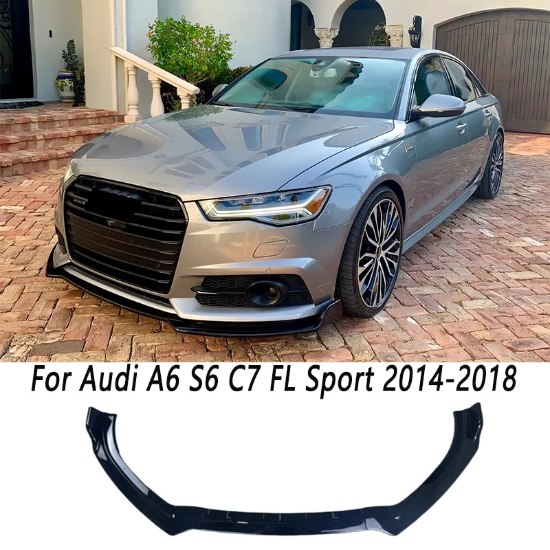 FRONT SPLITTERAUDI S6 / A6 C7 S-LINE (2011-2014)
