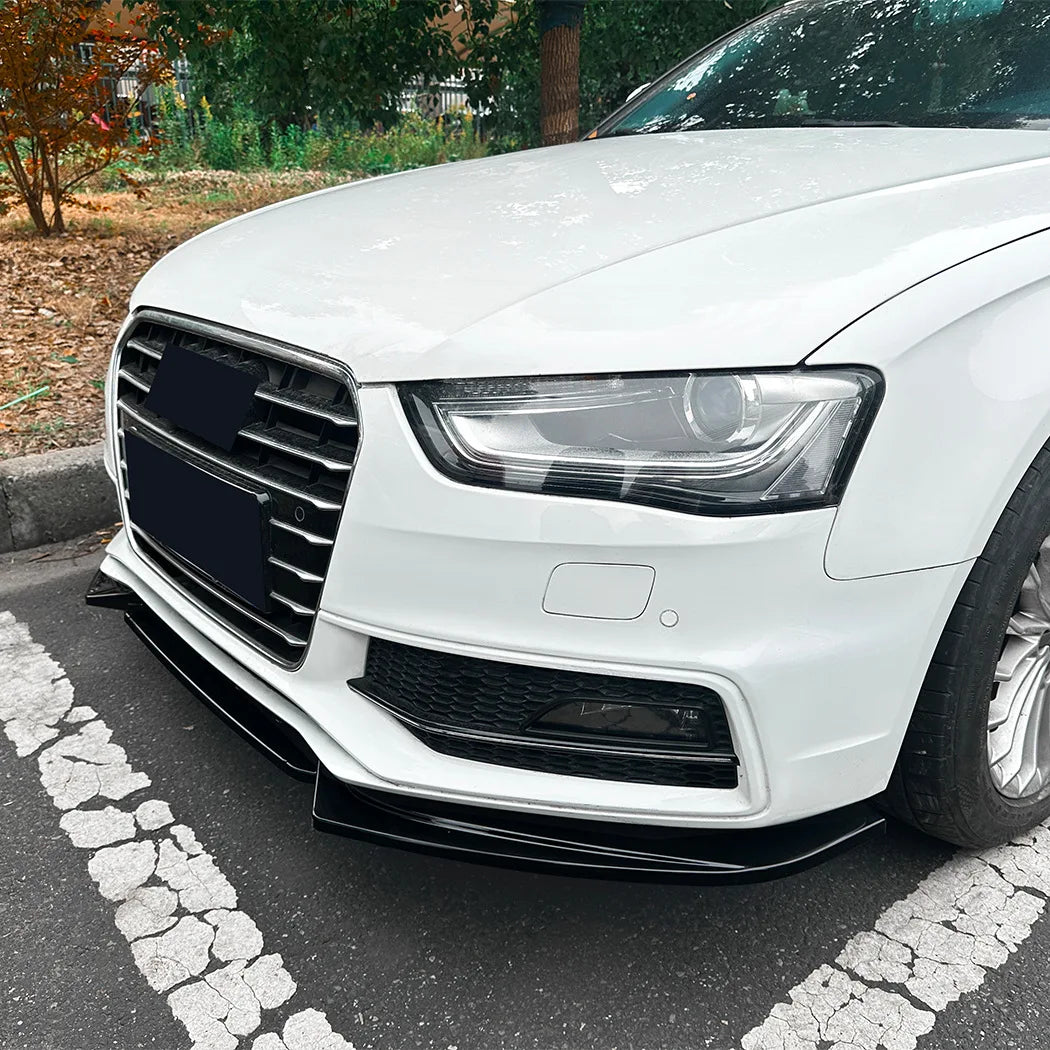 Front Bumper Lip Splitter Body Kit – For Audi A4 / S4 B8 B8.5 S-Line (2012–2016)