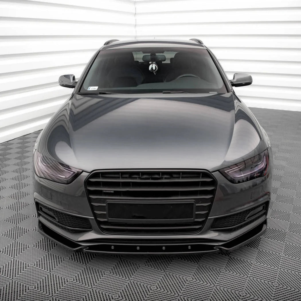 Front Bumper Lip Splitter Body Kit – For Audi A4 / S4 B8 B8.5 S-Line (2012–2016)