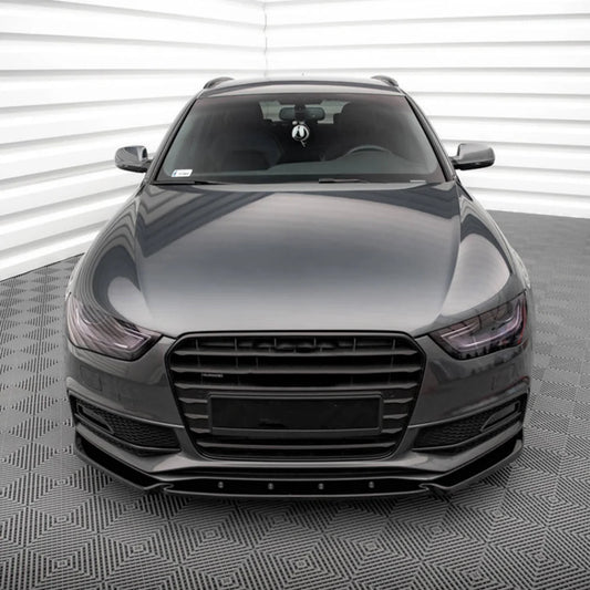 Front Bumper Lip Splitter Body Kit – For Audi A4 / S4 B8 B8.5 S-Line (2012–2016)