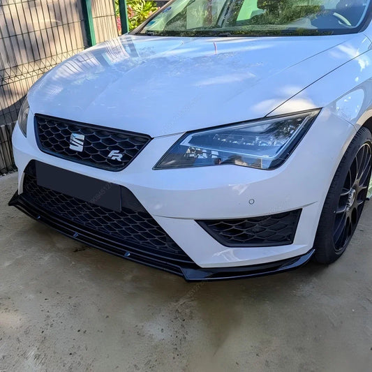 Front Bumper Lip Spoiler Splitter Kit – For Seat Leon MK3
