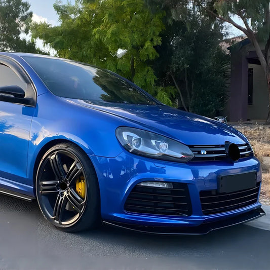 Front Bumper Lip Splitter & Rear Diffuser Kit – For VW Golf MK6 R / R20 (2008–2013)