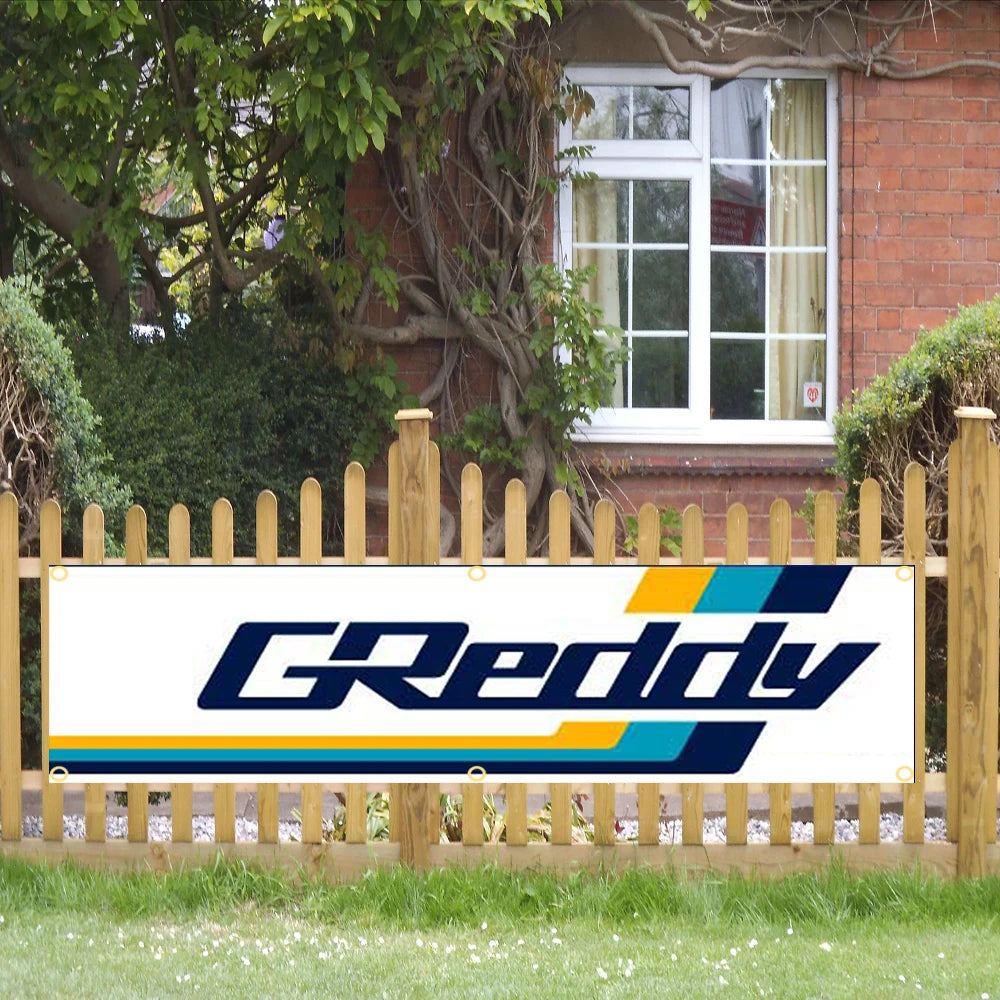Greddy Banner Flag – Garage Wall Art