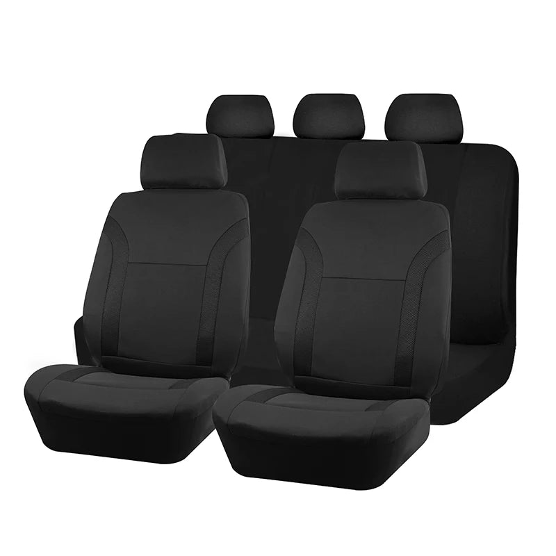 Universal Breathable Car Seat Covers – Air Mesh & Polyester Fabric