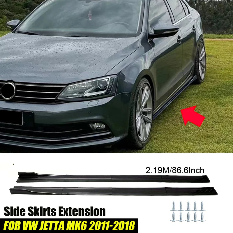 SIDE SKIRTS SPLITTERS VW JETTA MK6 SEDAN8 (2011-2018)