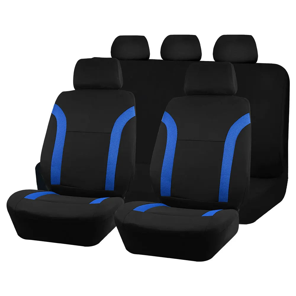Universal Breathable Car Seat Covers – Air Mesh & Polyester Fabric