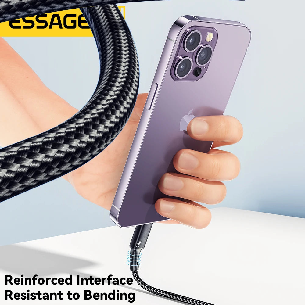 Fast Charging Cable for iPhone – USB-C to Lightning (0.25m / 1m / 2m / 3m)