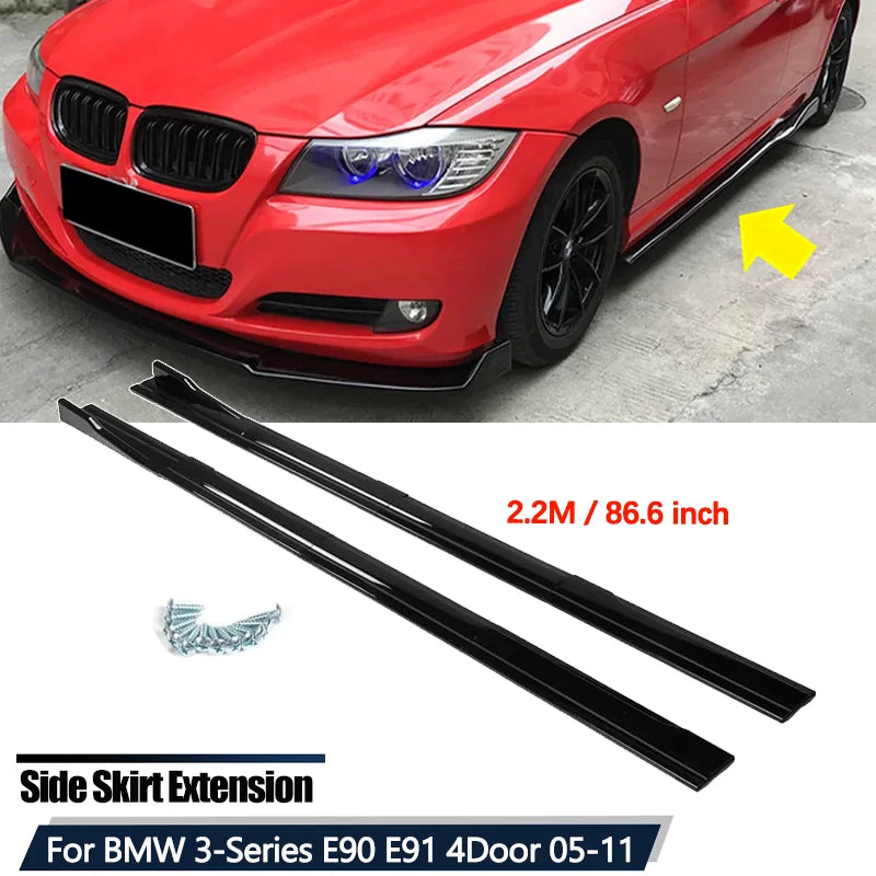 Side Skirts Splitters BMW 3 E90/91 M-Sport (2004-2011)