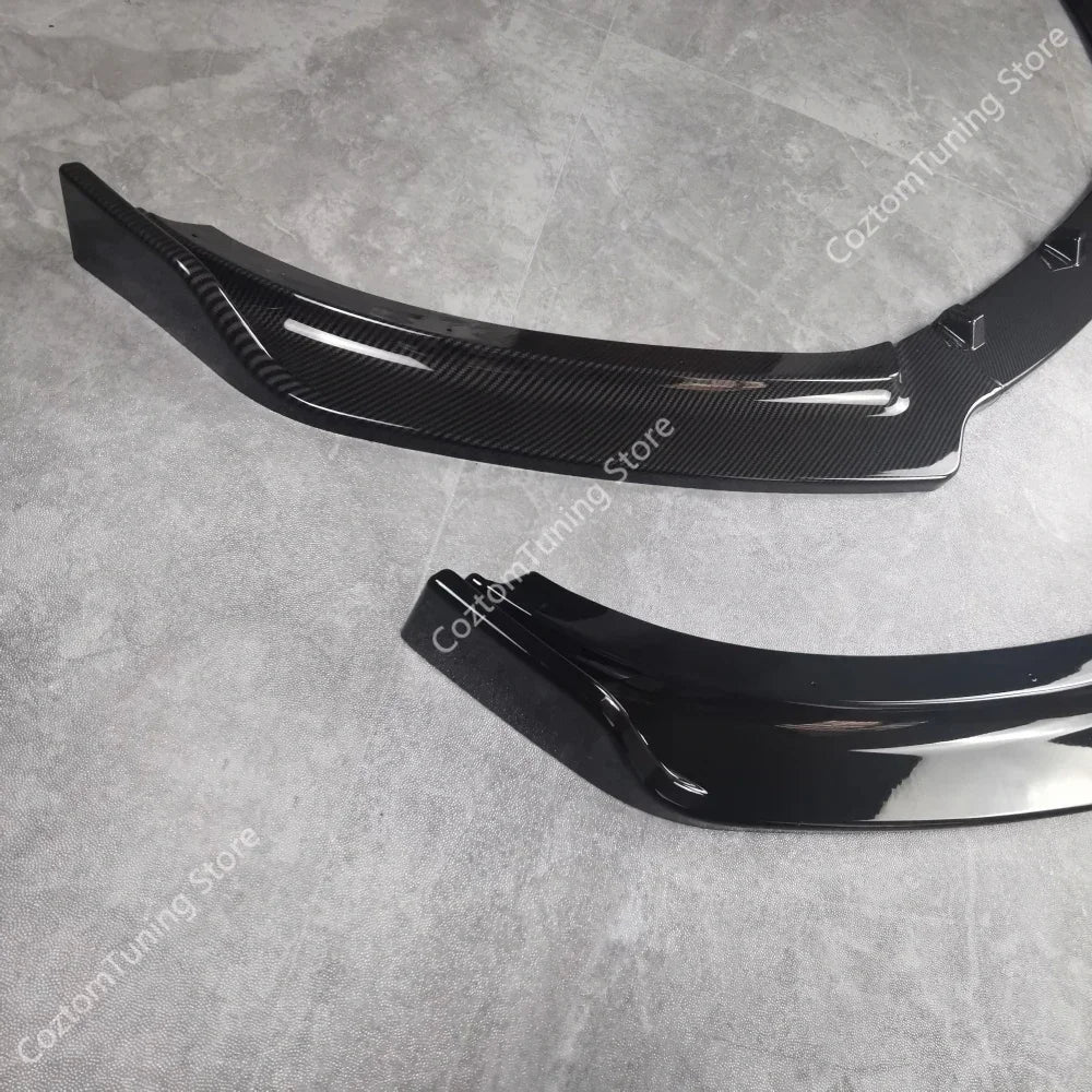 Front Bumper Lip Spoiler Splitter Kit – For Audi A4 B8.5 Facelift Standard/Base (2012–2016, Saloon & Avant)