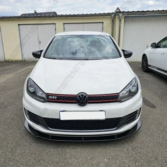 Front Bumper Lip Spoiler Splitter Diffuser Kit – For Volkswagen Golf 6 MK6 GTI / GTD (2009–2013)