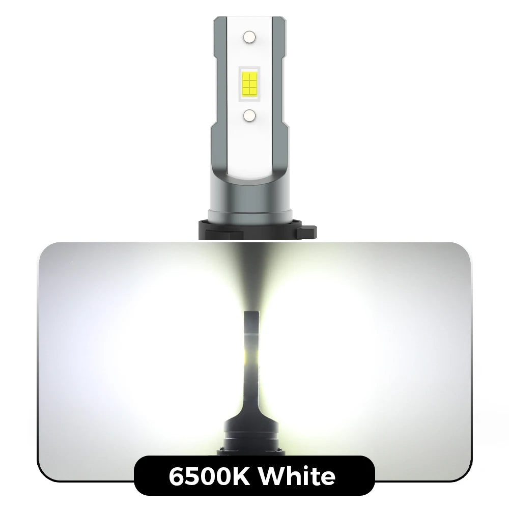 HB3 (9005) & HB4 (9006) LED Light Bulbs – 6500K White (Pair, 12000LM)