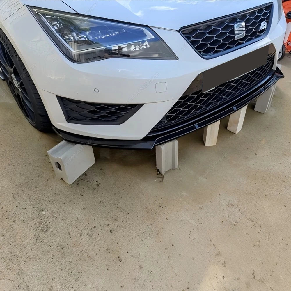 Front Bumper Lip Spoiler Splitter Kit – For Seat Leon MK3